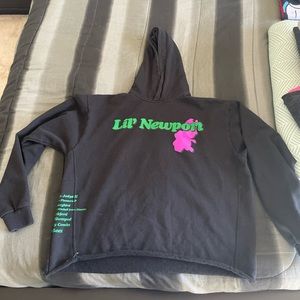 Vlone x Yams Day Lil' Newport Hoodie 'White' Sz L (Worn Twice)